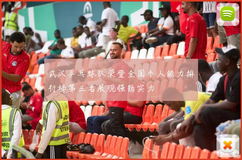 武汉乒乓球队荣登全国个人能力排行榜第三名展现强劲实力